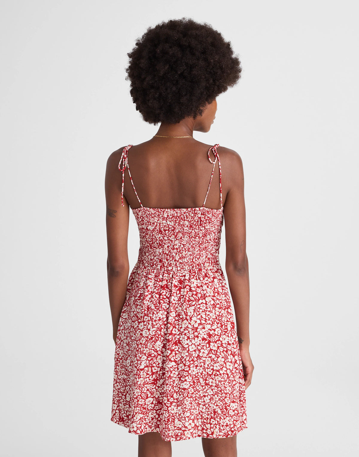 AMANDA FLORAL  RED