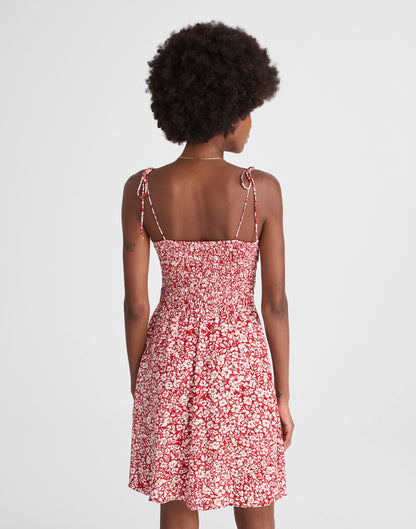 AMANDA FLORAL  RED