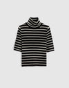 BLACK AND IVORY STRIPE