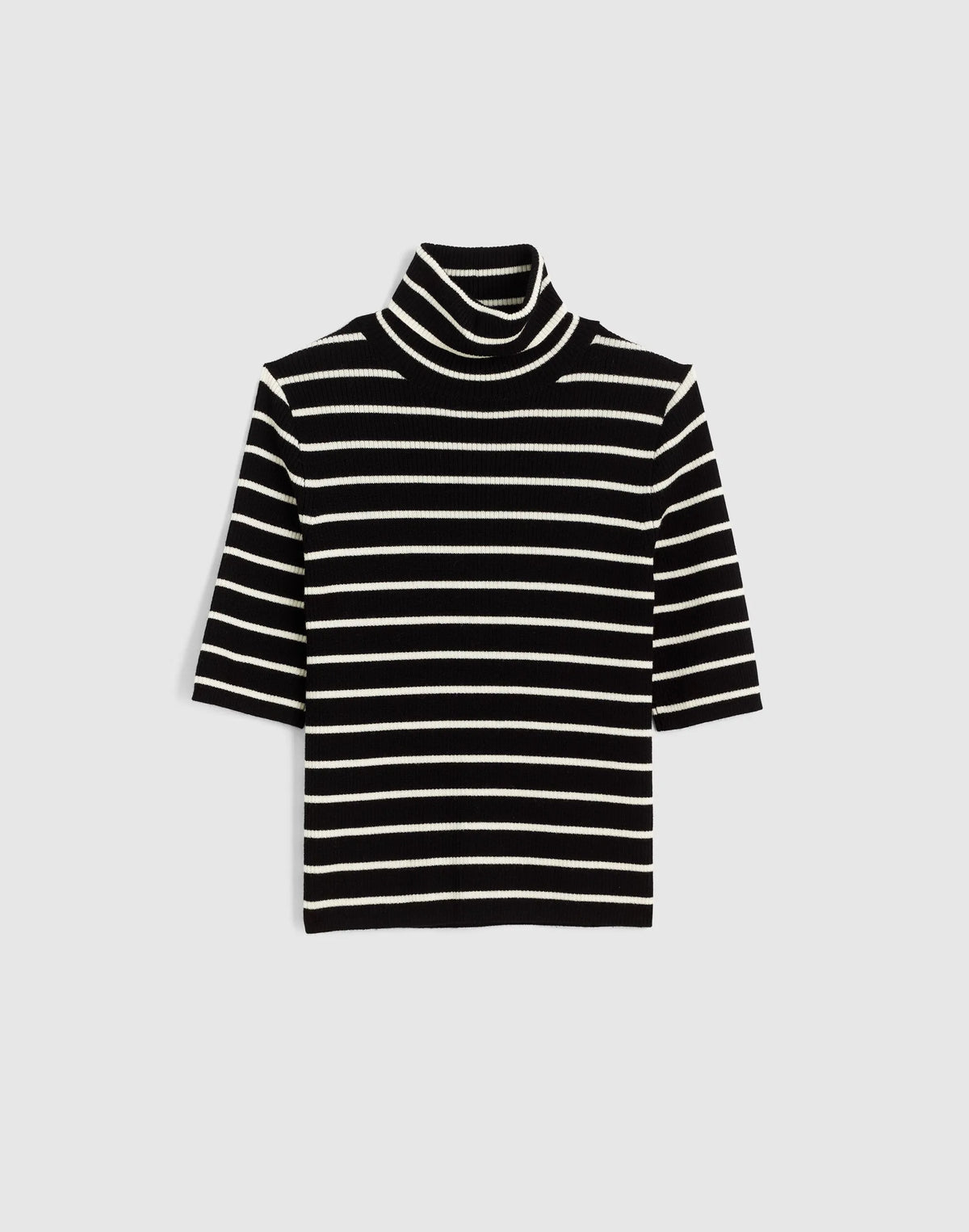 BLACK AND IVORY STRIPE