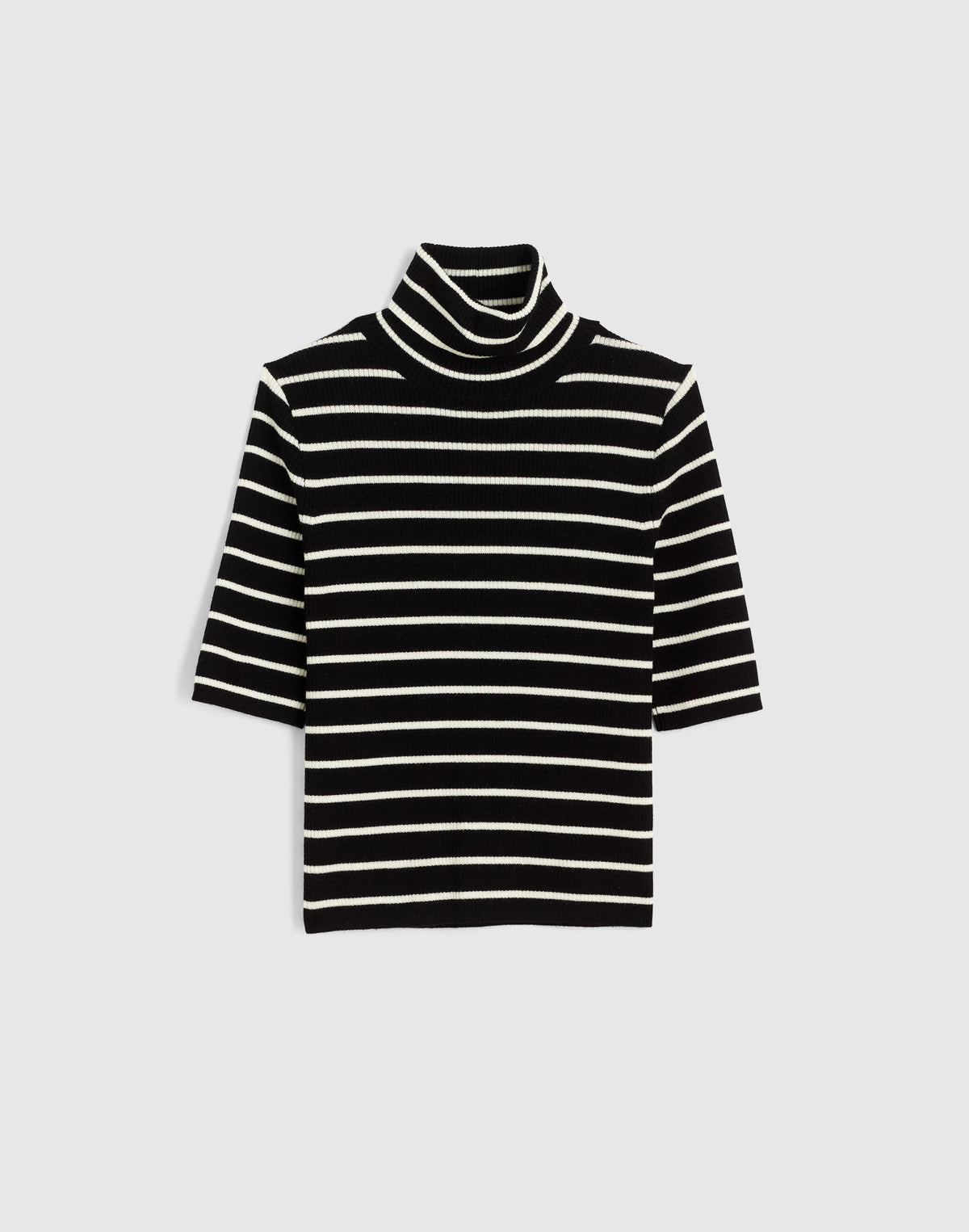 BLACK AND IVORY STRIPE