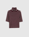 DARK POMEGRANATE STRIPE