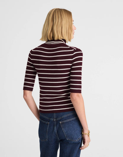 DARK POMEGRANATE STRIPE