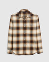RICH CAMEL FADE PLAID