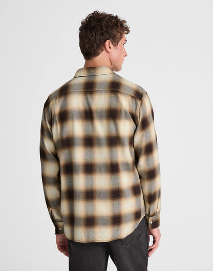 RICH CAMEL FADE PLAID