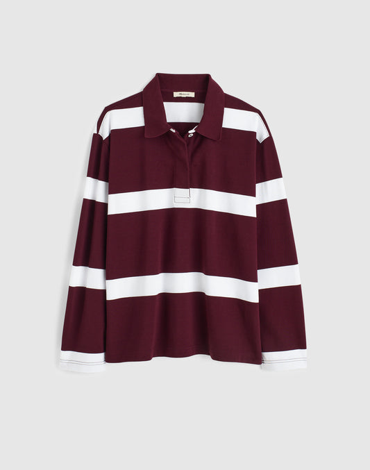 OVERSIZED RUGBY STRIPE DK