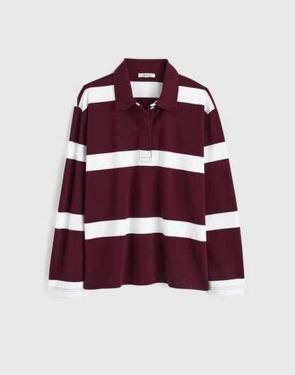 OVERSIZED RUGBY STRIPE DK