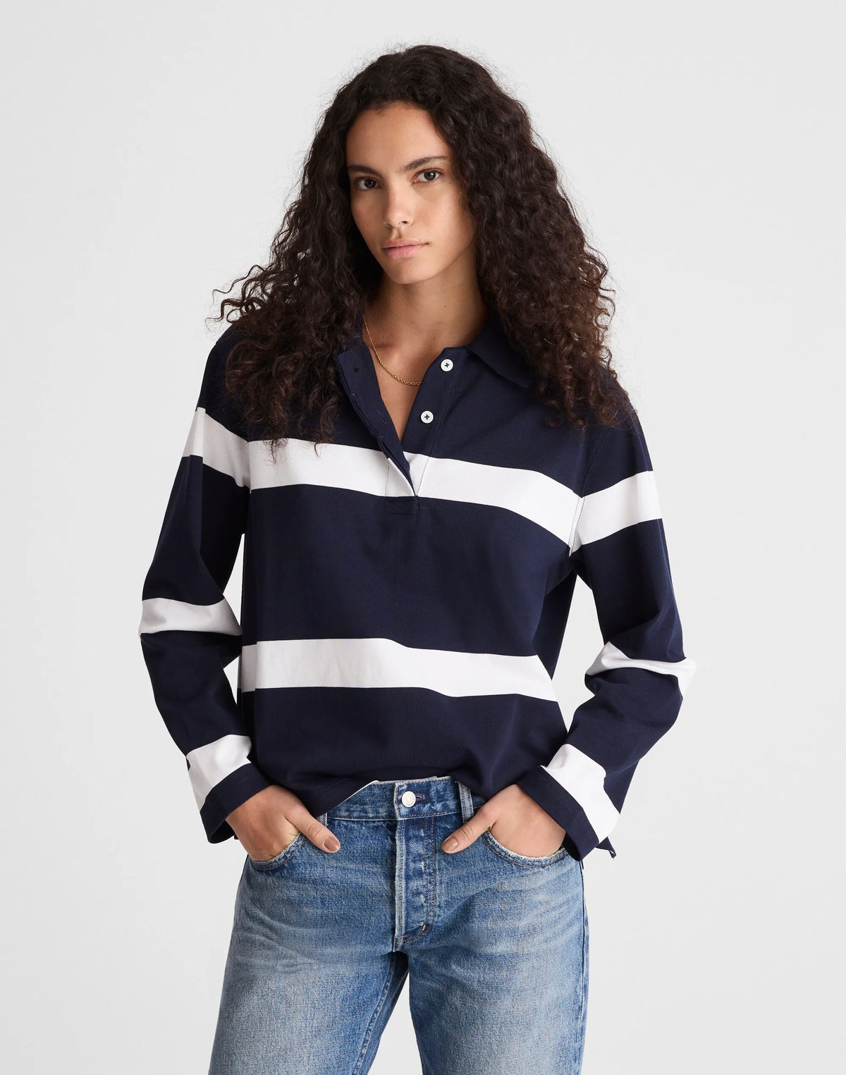 OVERSIZED RUGBY STRIPE MN