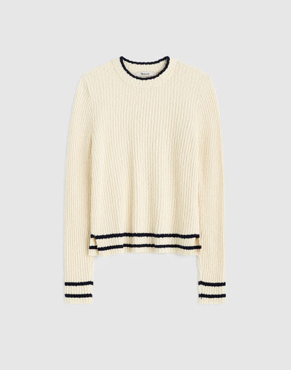 CREAM AND NAVY COMBO