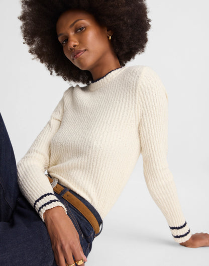 CREAM AND NAVY COMBO