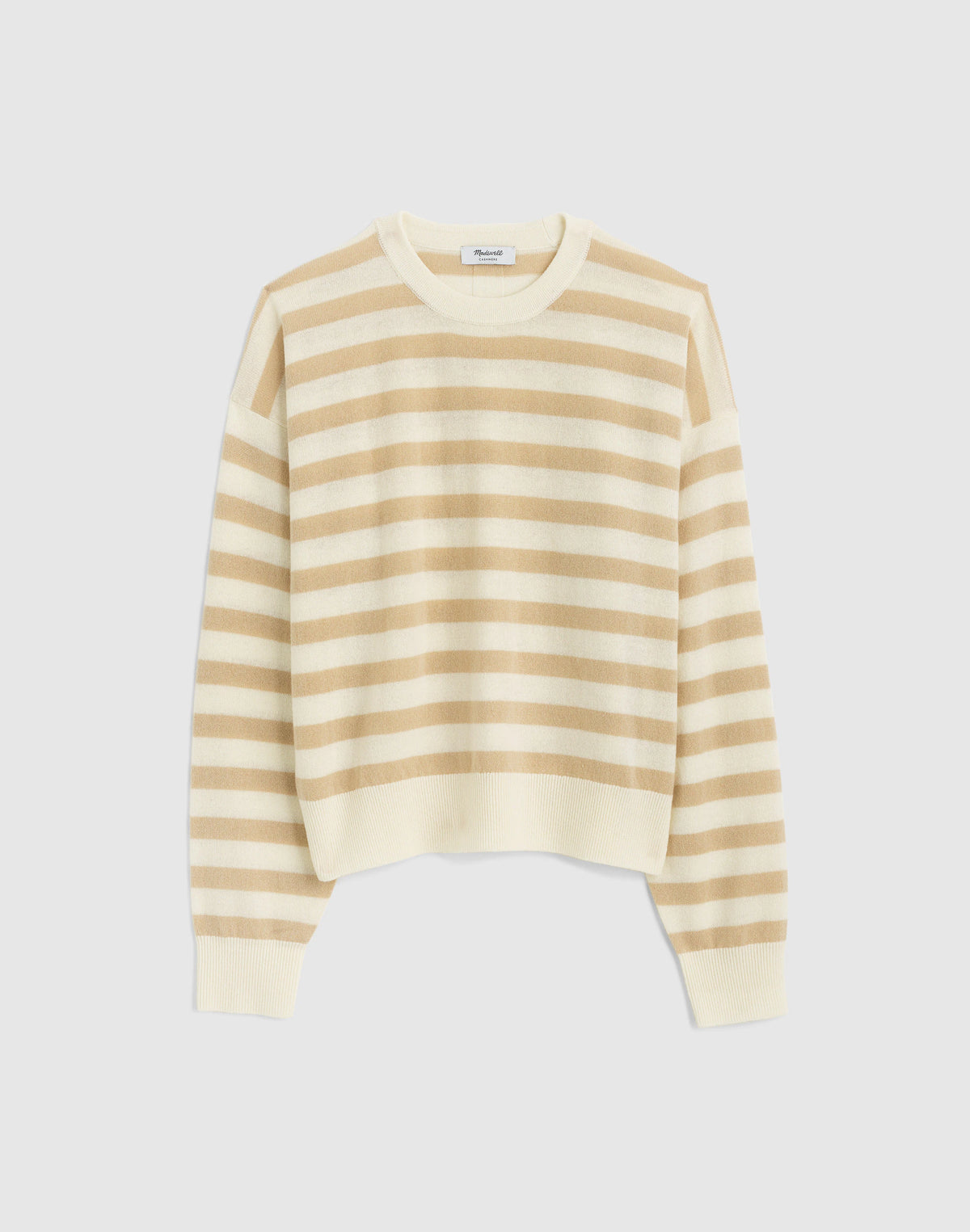 IVORY AND BISCUIT STRIPE