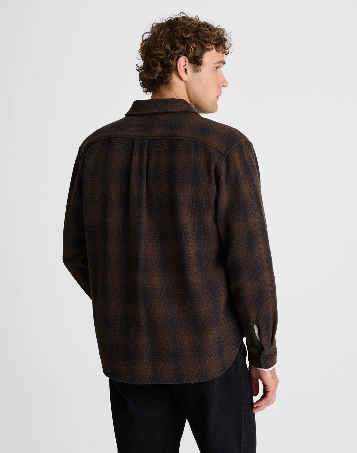 BRUSHED OMBRE PLAID