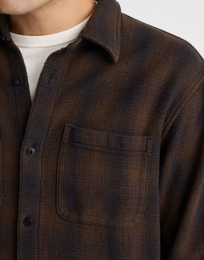 BRUSHED OMBRE PLAID