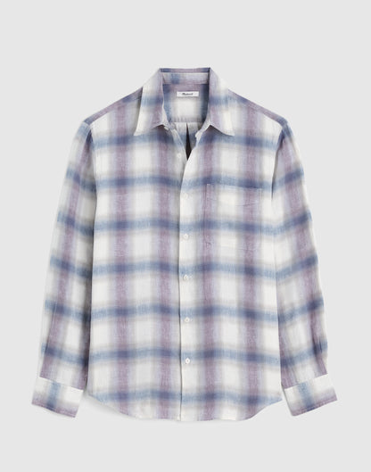 PURPLE CROSS PLAID
