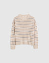 HTHR OAT MULTI STRIPE