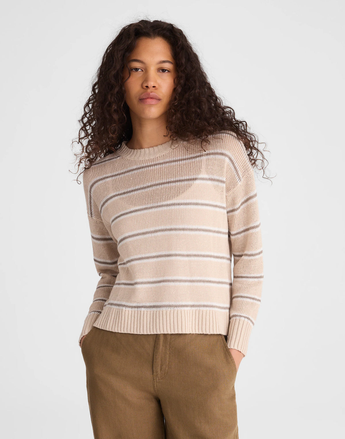 HTHR OAT MULTI STRIPE