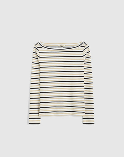 TRI COLOR KNIT STRIPE