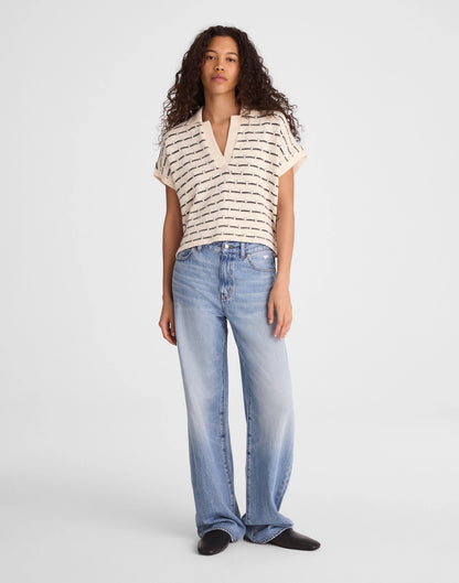 BEIGE BLACK STRIPE