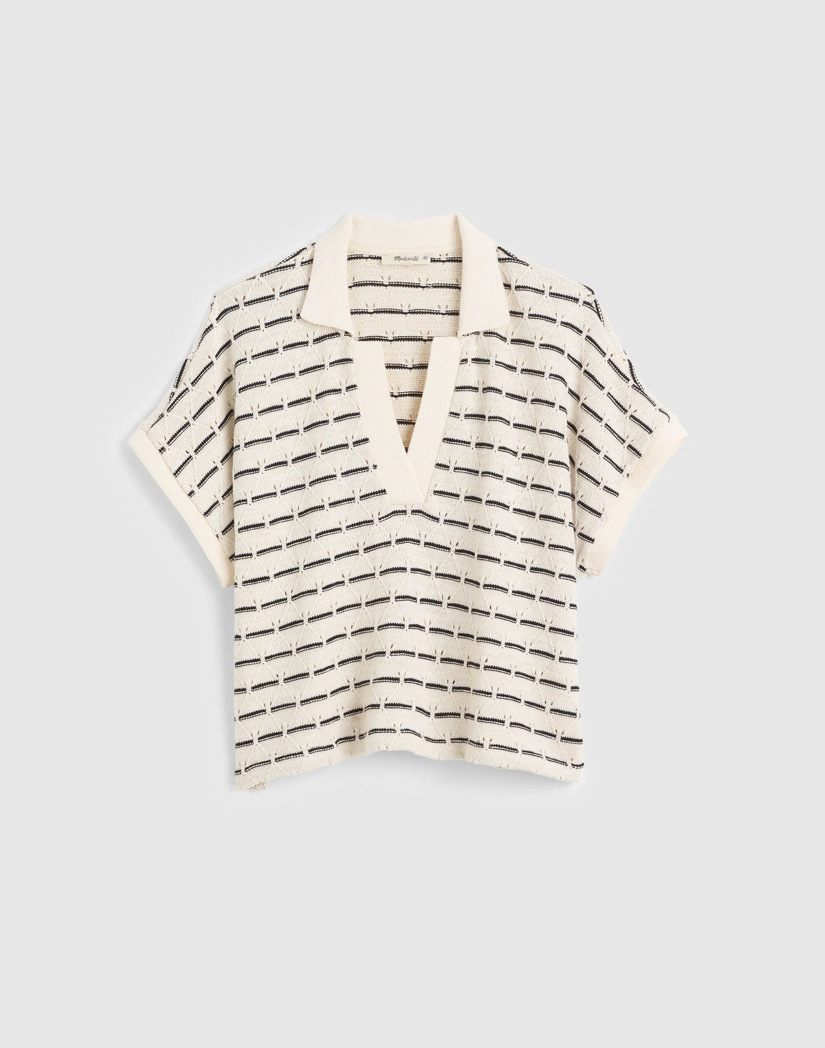 BEIGE BLACK STRIPE