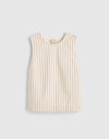 KHAKI SAND STRIPE