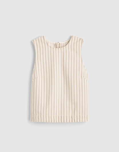 KHAKI SAND STRIPE