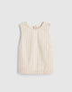 KHAKI SAND STRIPE