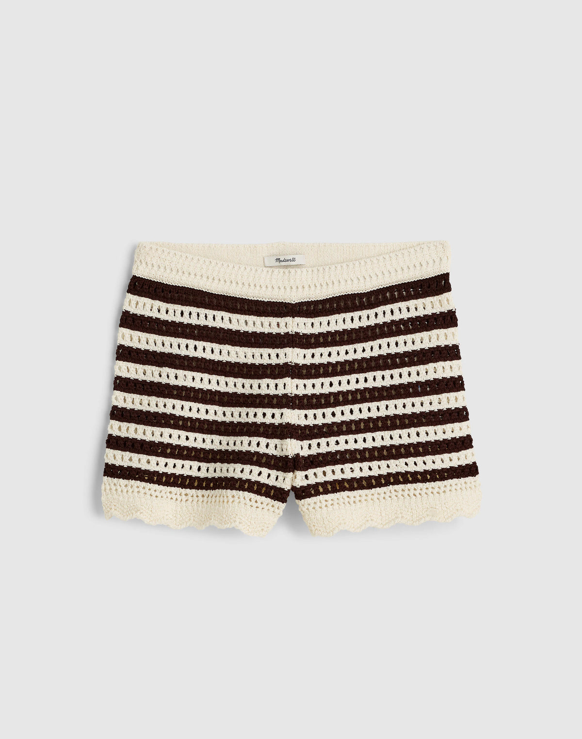 BROWN AND IVORY STRIPE