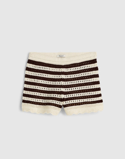 BROWN AND IVORY STRIPE
