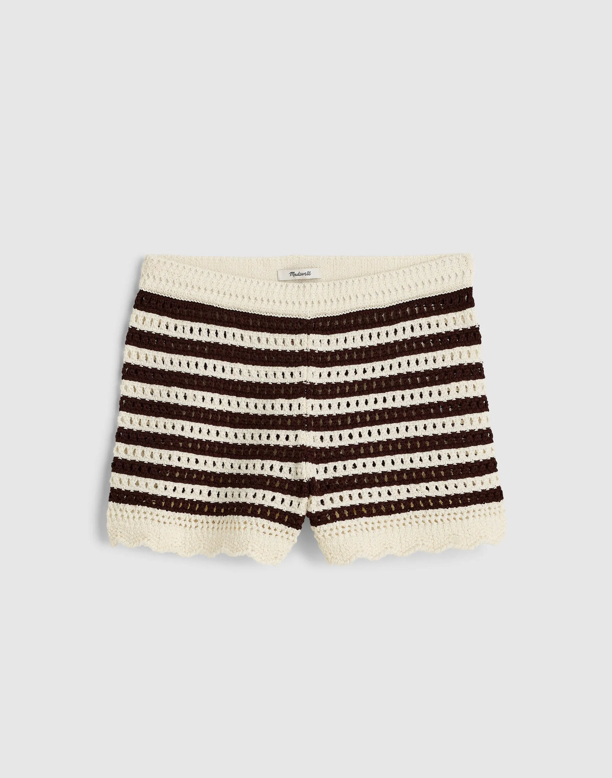 BROWN AND IVORY STRIPE