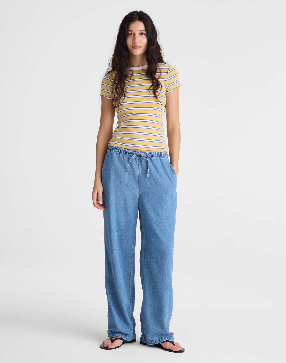 RETRO YELLOW STRIPE
