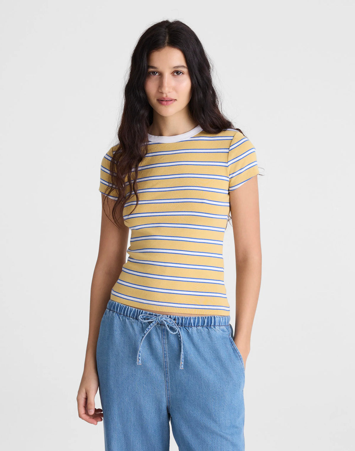 RETRO YELLOW STRIPE