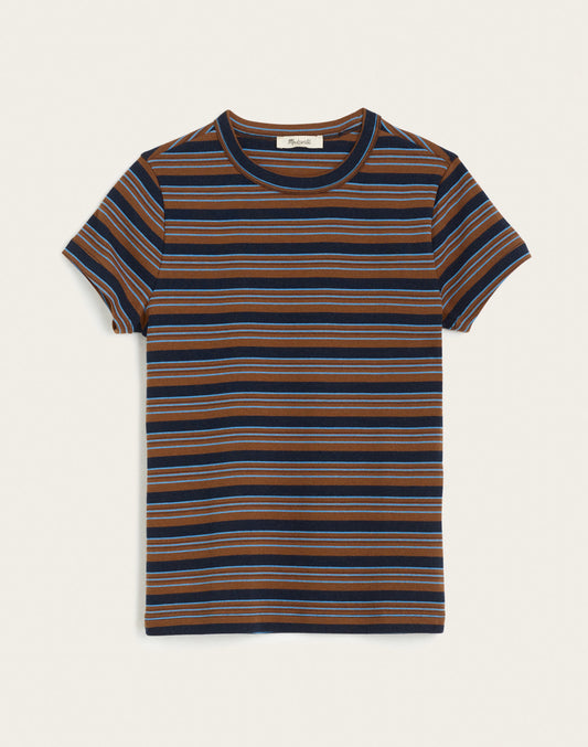 OMBRE WIDE STRIPE TOBACCO