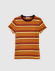 AMBER BROWN STRIPE