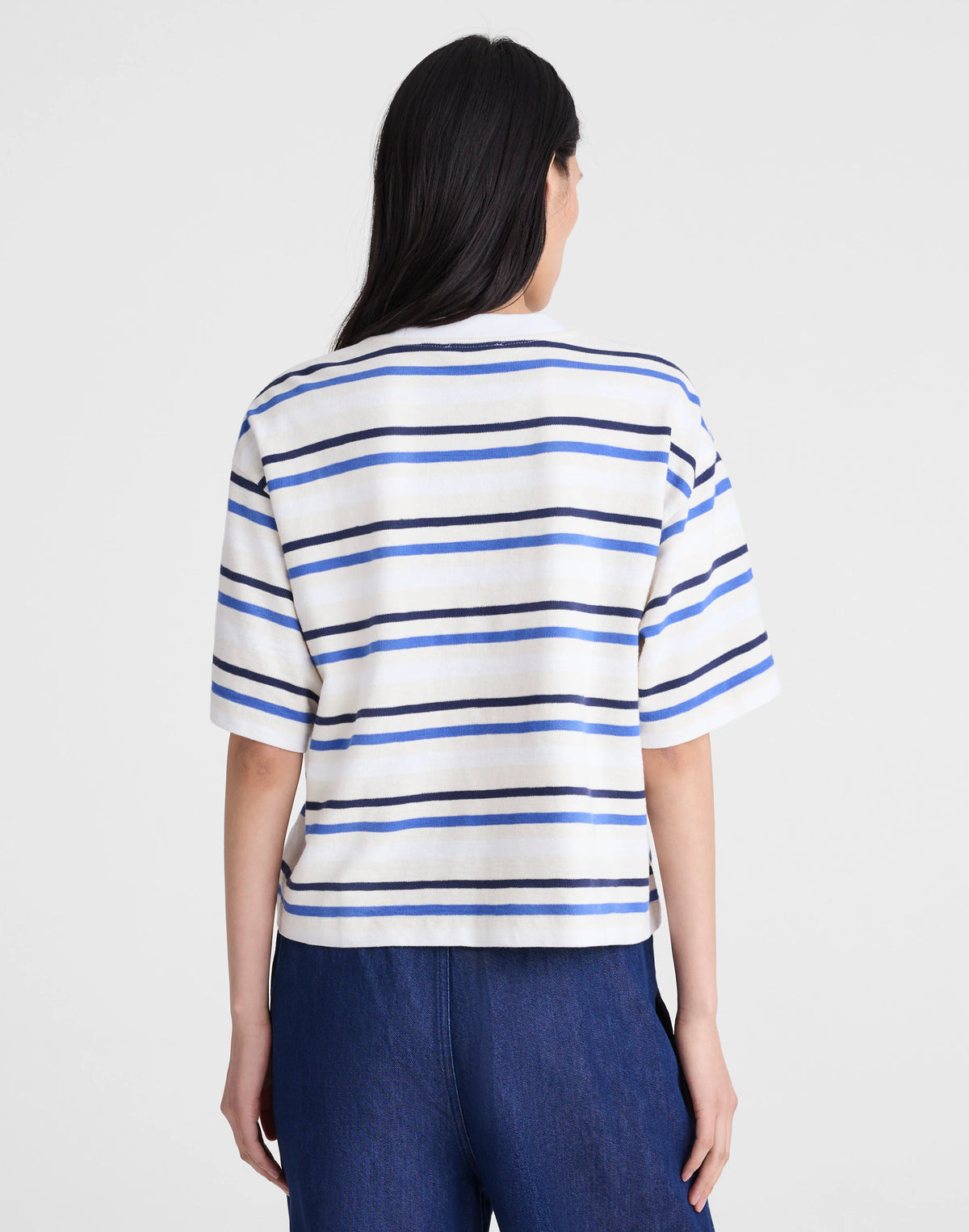 VARIEGATED SLUB STRIPE