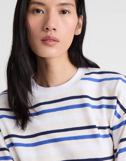 VARIEGATED SLUB STRIPE