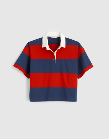 VARSITY RED AND NAVY STRIPE