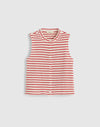 TUCK STITCH STRIPE