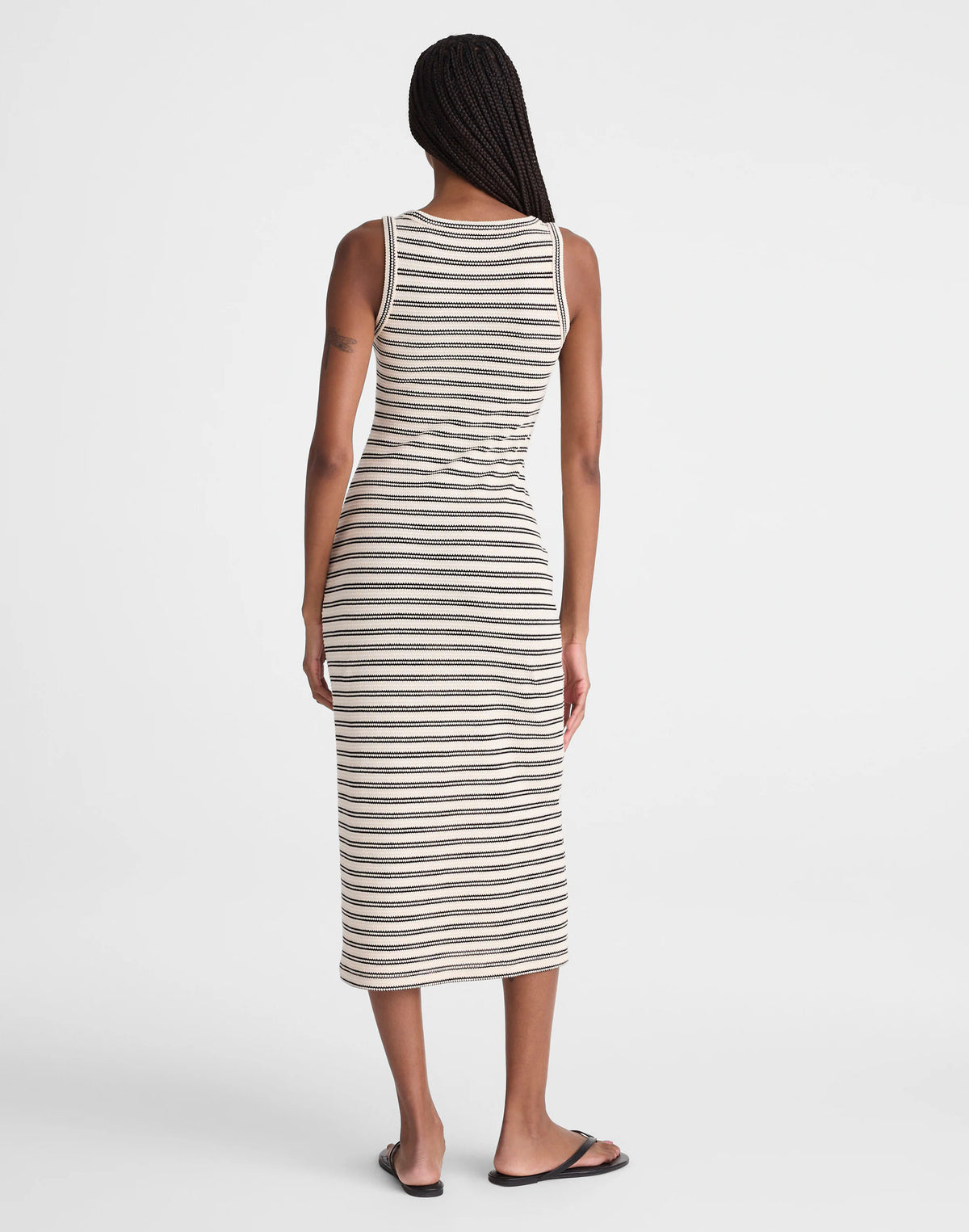 BLACK STRIPE JACQUARD