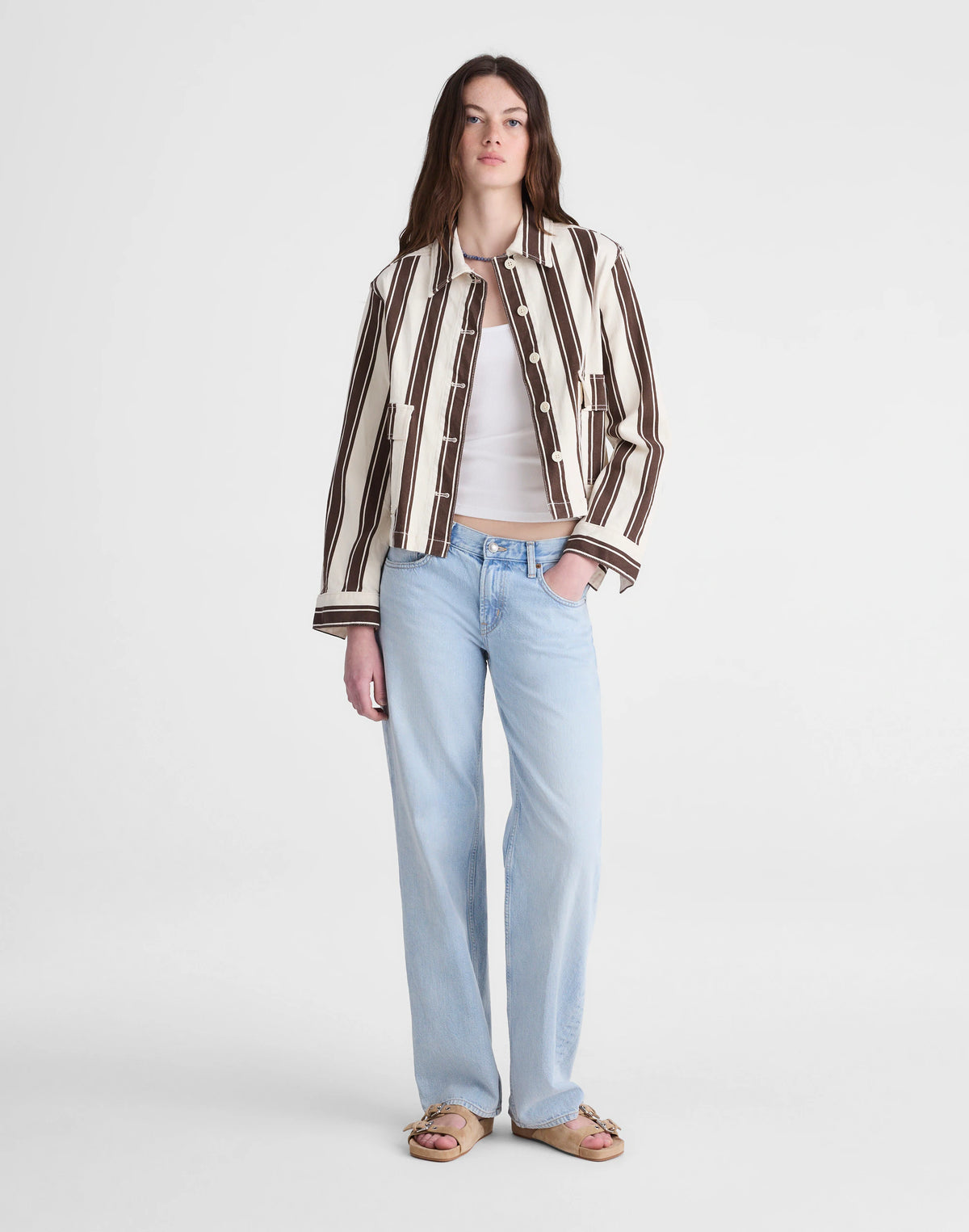 DARK BROWN STRIPE
