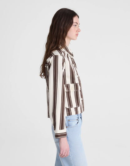 DARK BROWN STRIPE