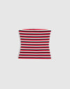 VARISTY RED TRICOLOR STRIPE