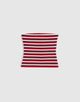 VARISTY RED TRICOLOR STRIPE