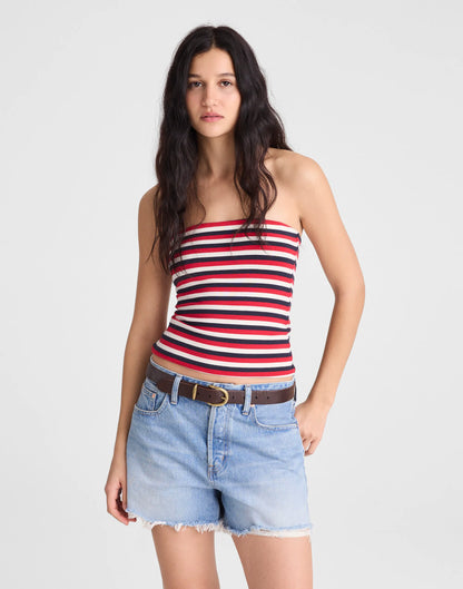 VARISTY RED TRICOLOR STRIPE