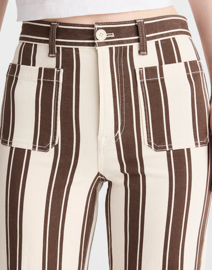 DARK BROWN STRIPE