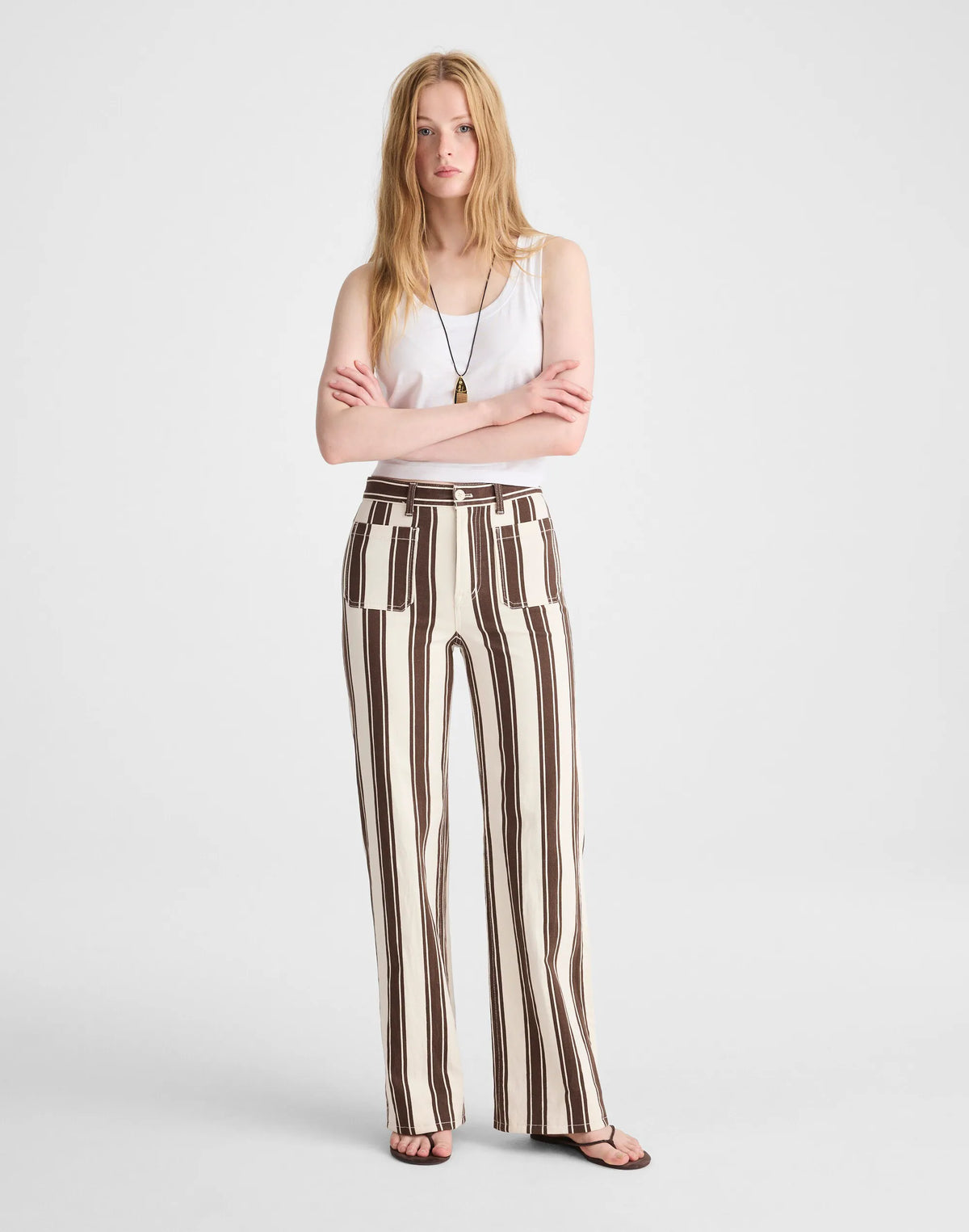 DARK BROWN STRIPE