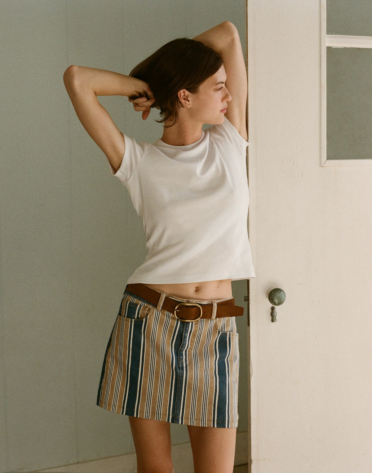 DENIM RODEO STRIPE