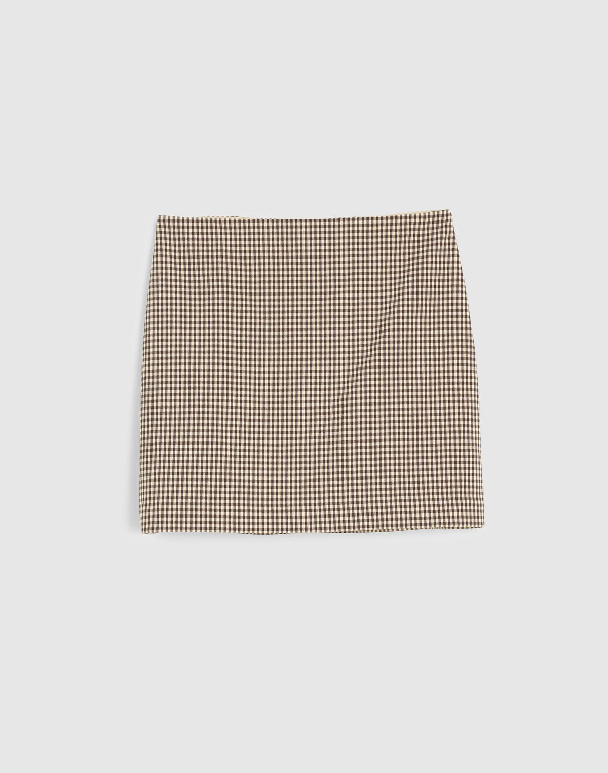 DARK BROWN GINGHAM