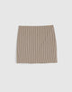 DARK BROWN GINGHAM