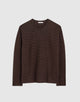 DARK COCOA STRIPE