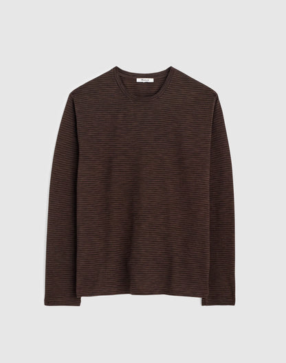 DARK COCOA STRIPE